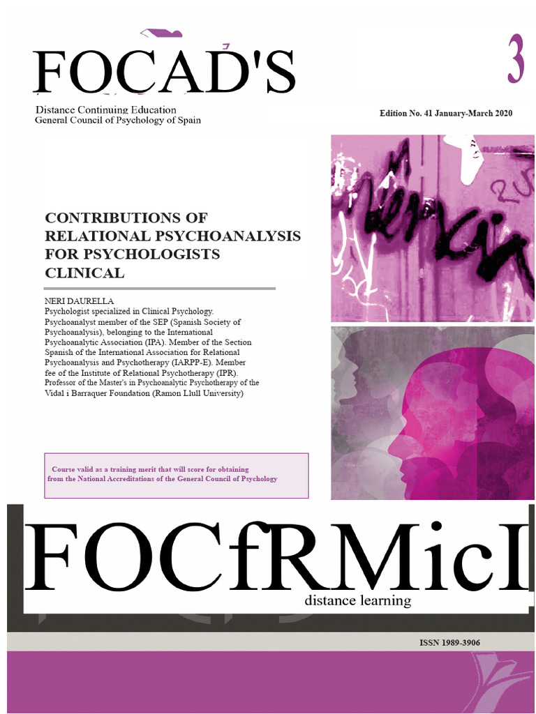 Relational Psychoanalysis for Psychologists | PDF | Psychoanalysis ...
