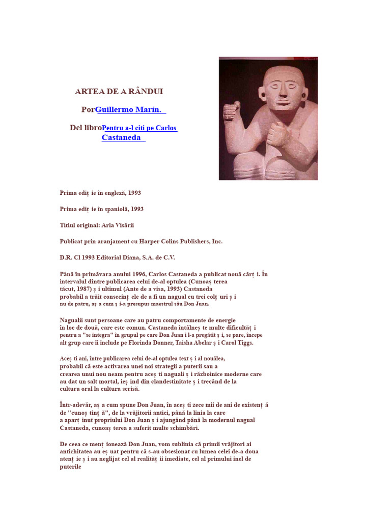 Artea de A Rândui | PDF