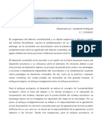 Paradigmas del desarrollo sostenible y sostenibilidad regional