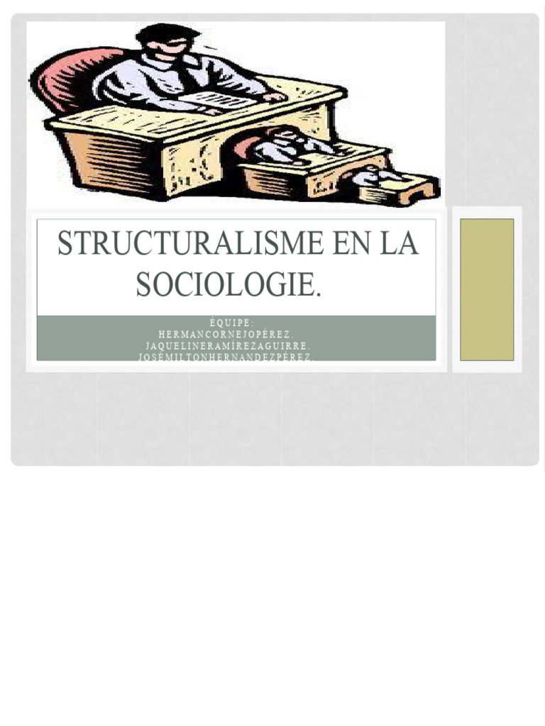 Comprendre le structuralisme sociologique | PDF | Science | Psychanalyse