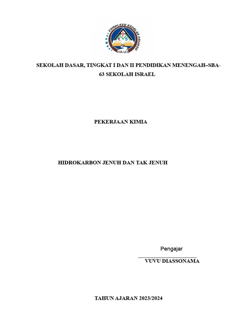 Pemahaman Hidrokarbon Jenuh dan Tak Jenuh | PDF