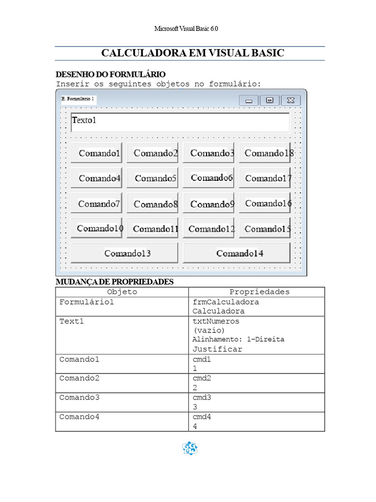 CALCULADORA_VB | PDF | Programação de computadores | Engenharia de Software