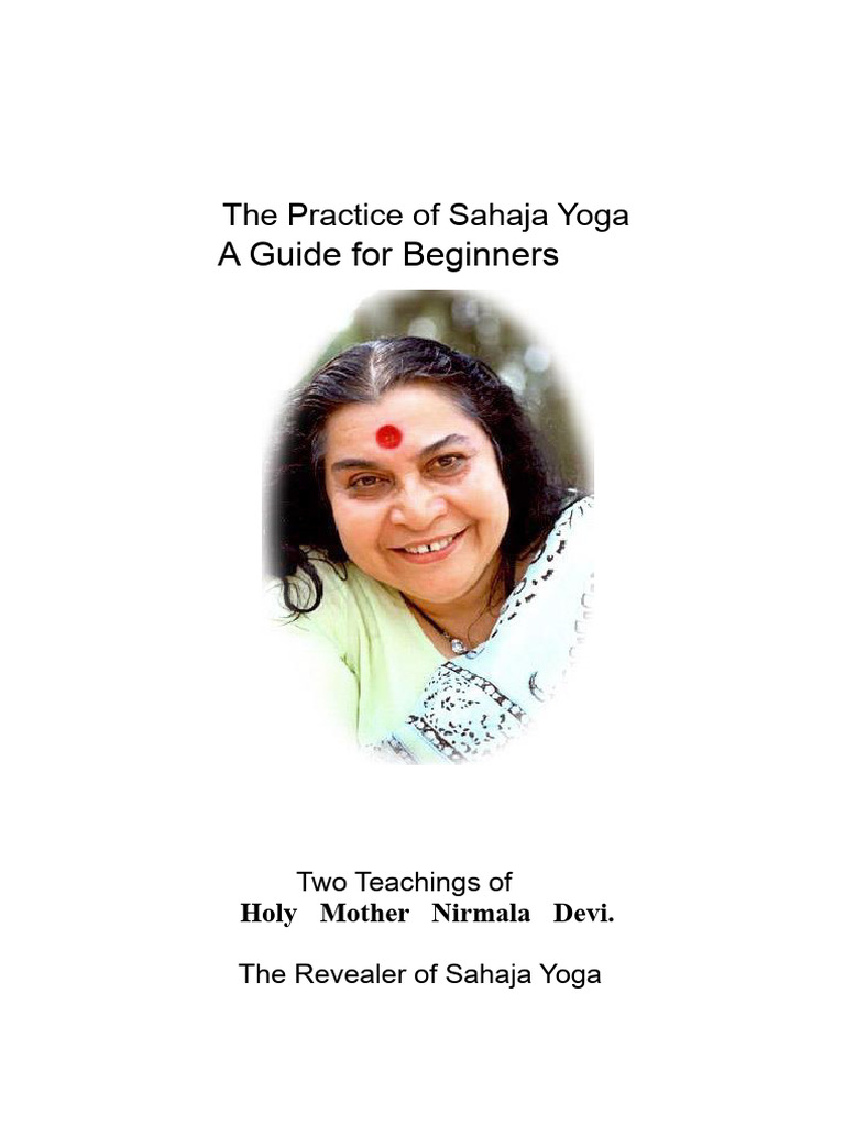 The Practice of Sahaja Yoga For Beginners | PDF | Kundalini | Chakra
