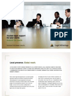 Legal Advantage, LLC Corporate Brochure