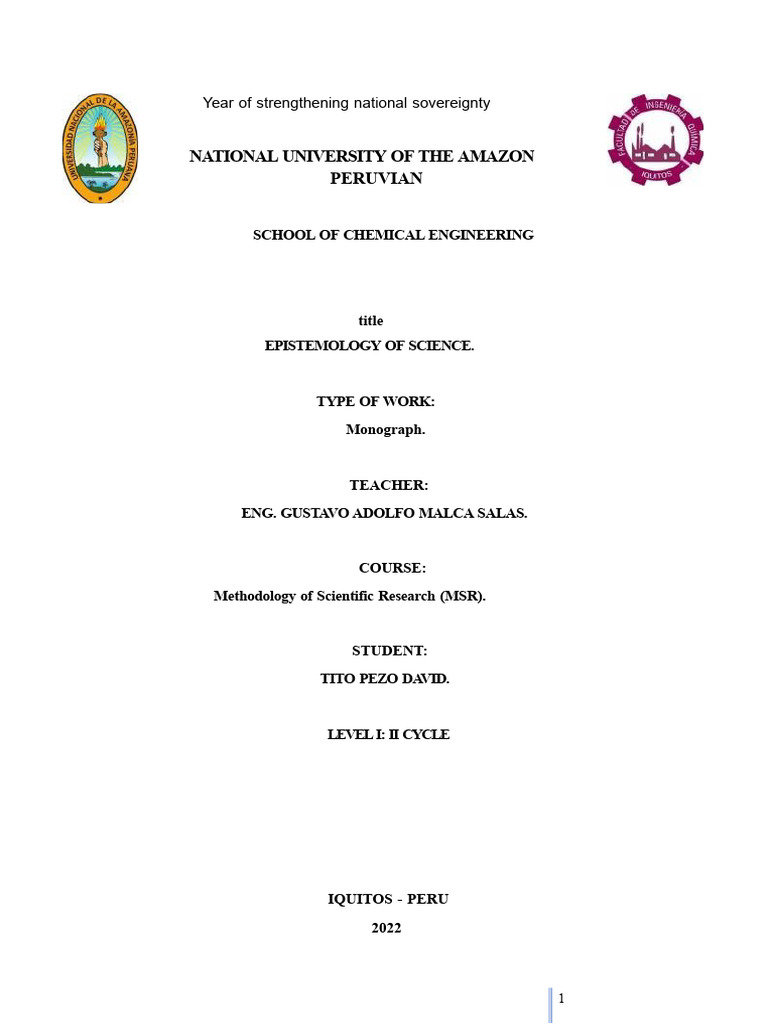 Understanding Epistemology in Science | PDF | Epistemology | Knowledge