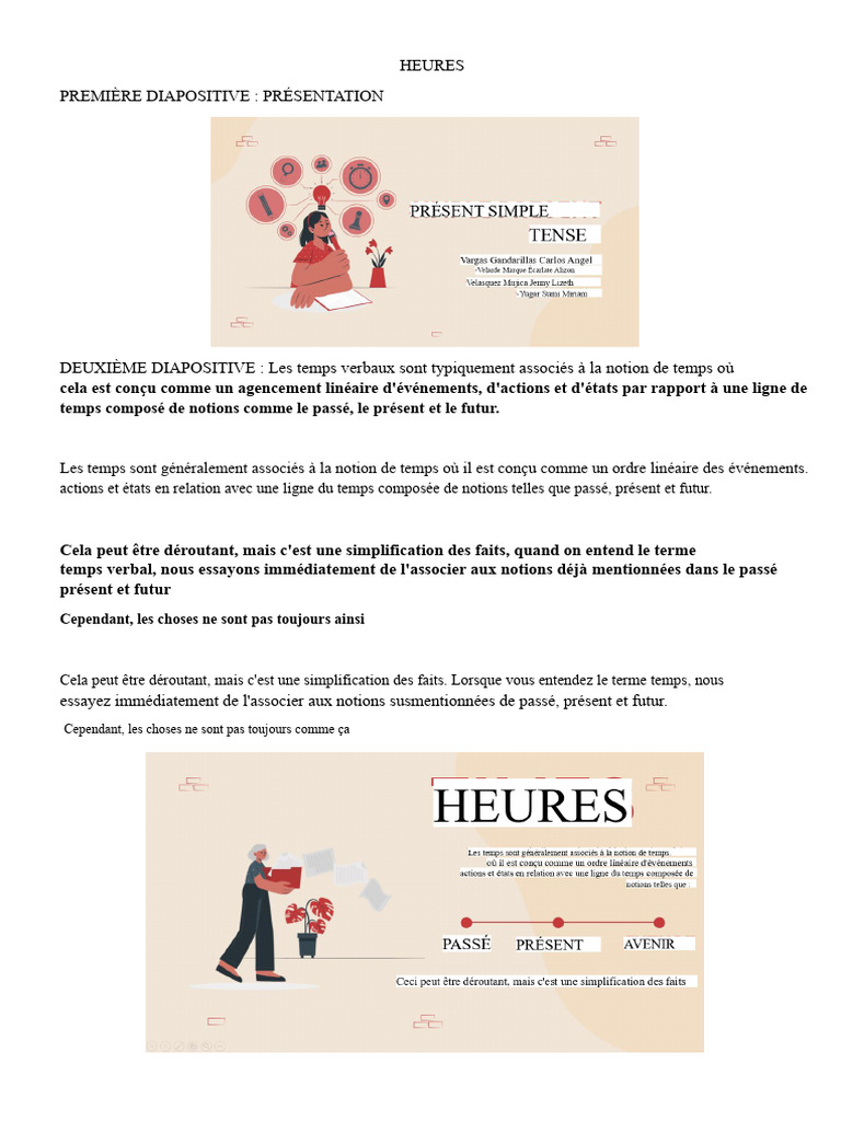Comprendre les temps verbaux en anglais | PDF | Verbe | Nombre grammatical