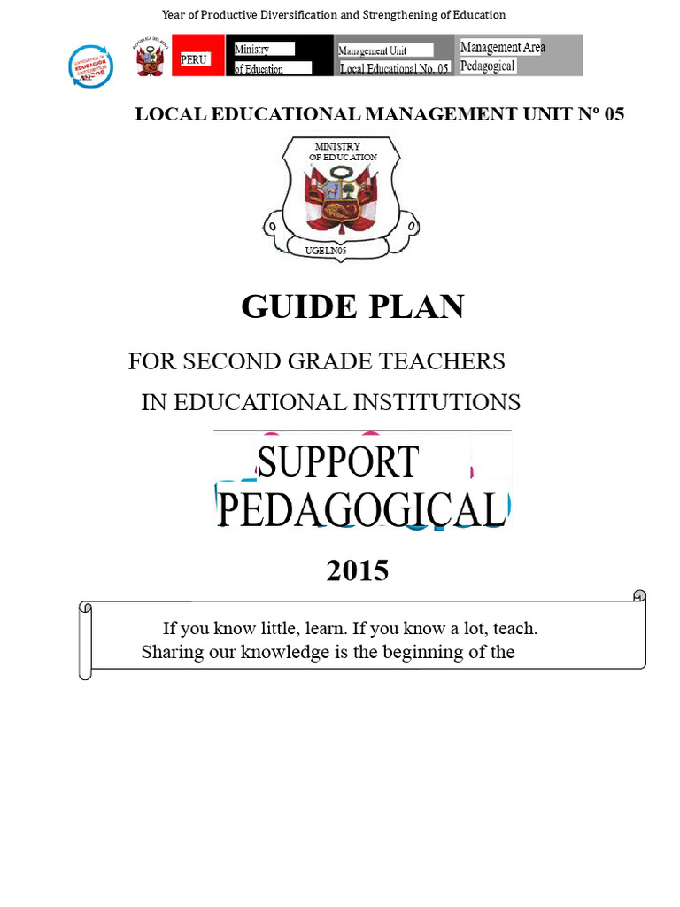431212767-Plan de Gias | PDF | Pedagogy | Teachers