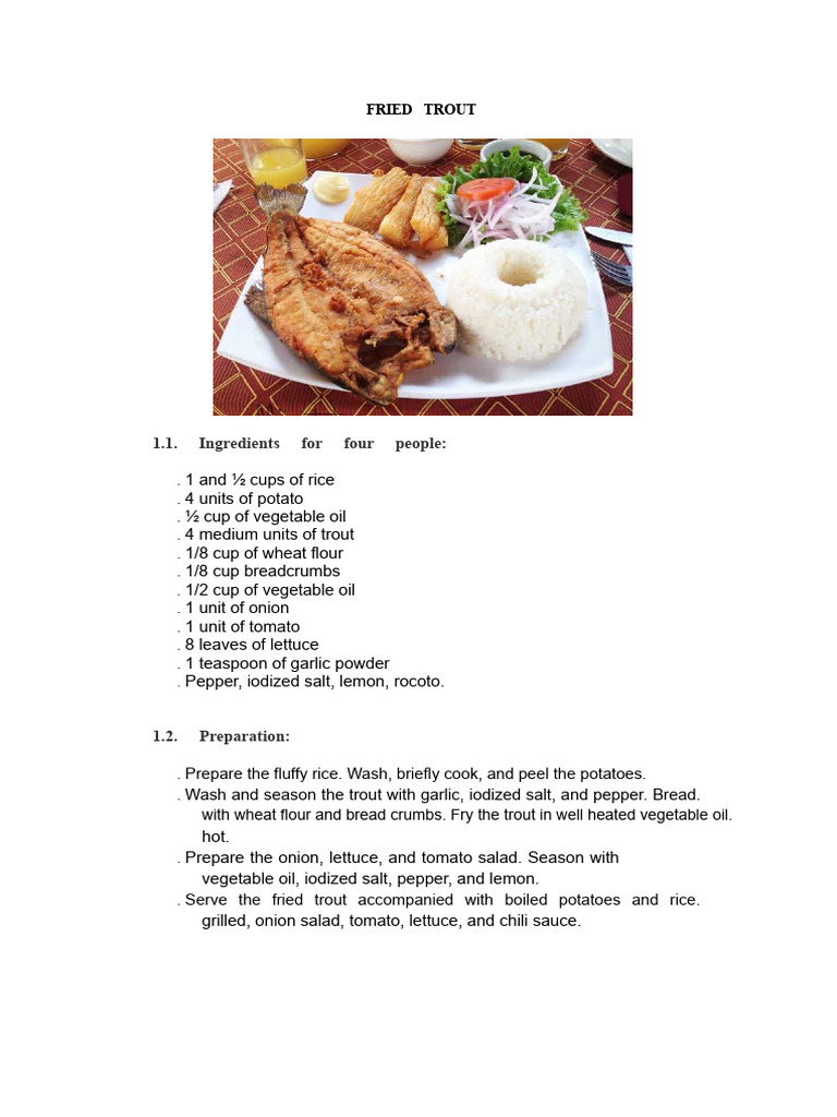 Traditional Peruvian Dishes Recipes | PDF | Food And Drink Preparation ...
