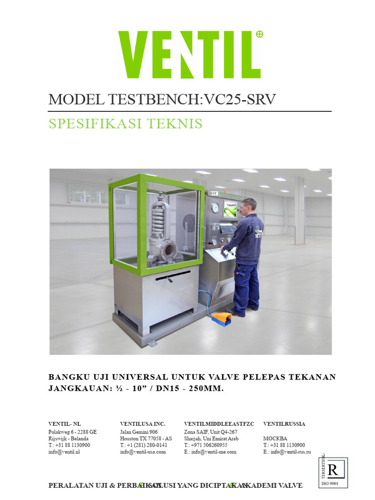 Test Bench VC25-SRV | PDF