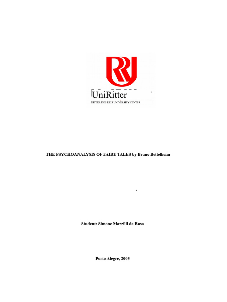 Bettelheim on Fairy Tales and Growth | PDF | Fairy Tales | Psychology