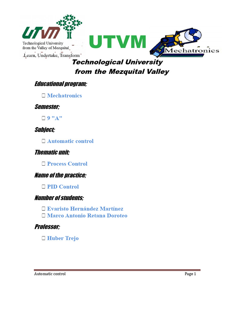 PID Control Implementation Guide | PDF | Amplifier | Operational Amplifier