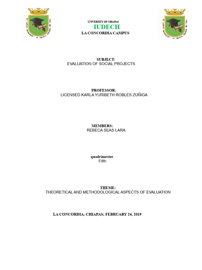 Evaluation of Social Projects Overview | PDF | Evaluation | Policy
