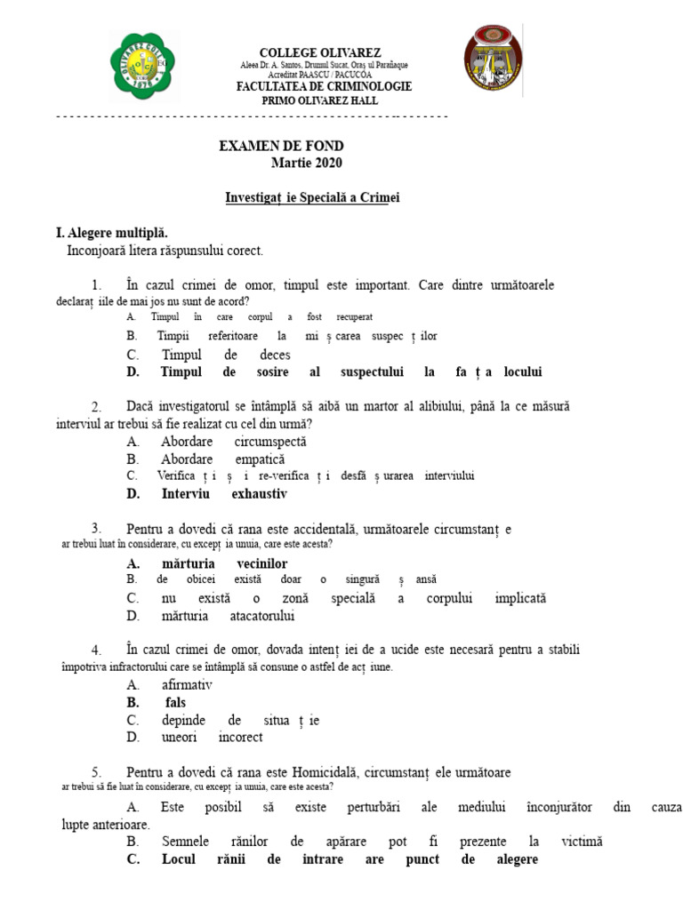 Întrebare 2 | PDF