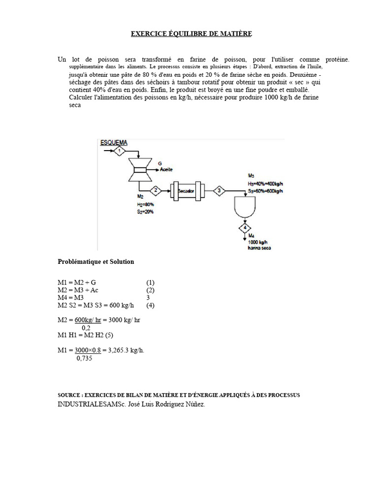 Bilan de matière et d'énergie en industrie | PDF | Chaleur | Enthalpie