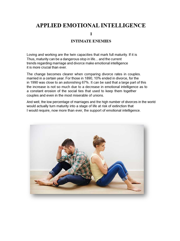 Curated visual reference: Fresh Look at Intimate Enemies Emotional Intelligence Pdf Divorce