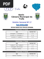 Boletim semanal - 17