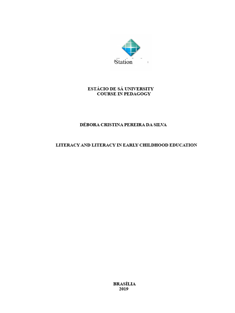 Literacy in Early Childhood Education | PDF | Literacy | Early ...
