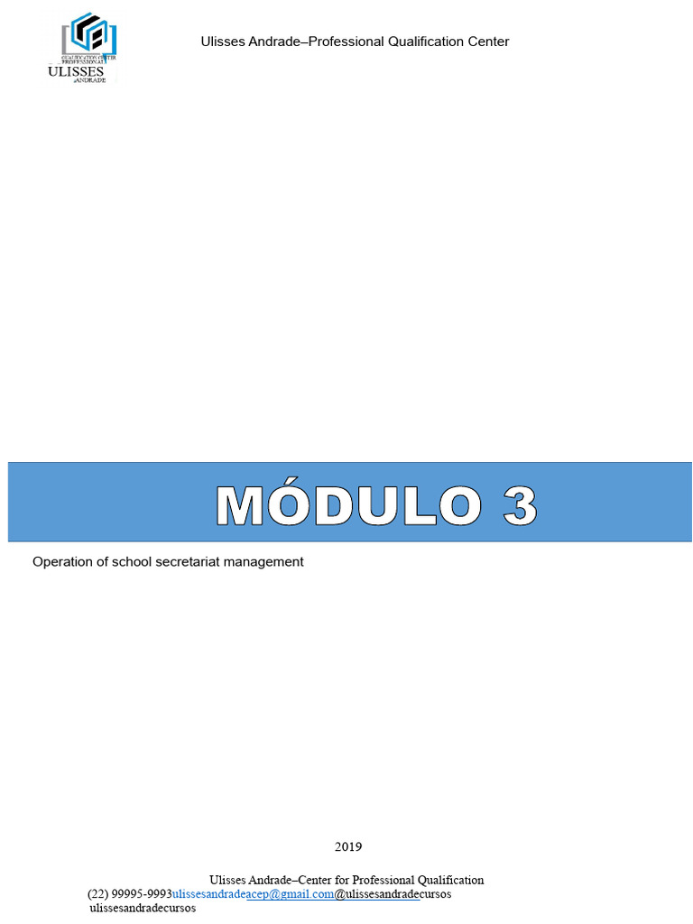 Module 3 - School Secretary Assistant | PDF | Professional ...