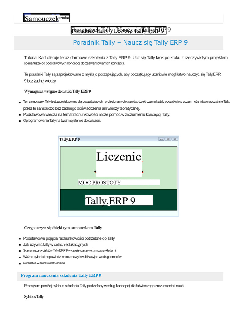 Tally Tutorial PDF | PDF