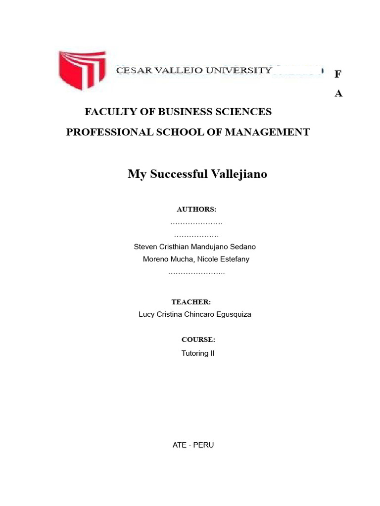 Inspiring Success Stories from UCV | PDF | Teachers