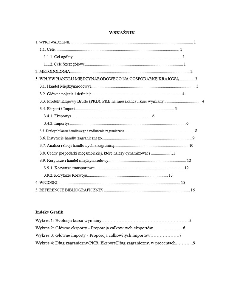 Handel Międzynarodowy | PDF