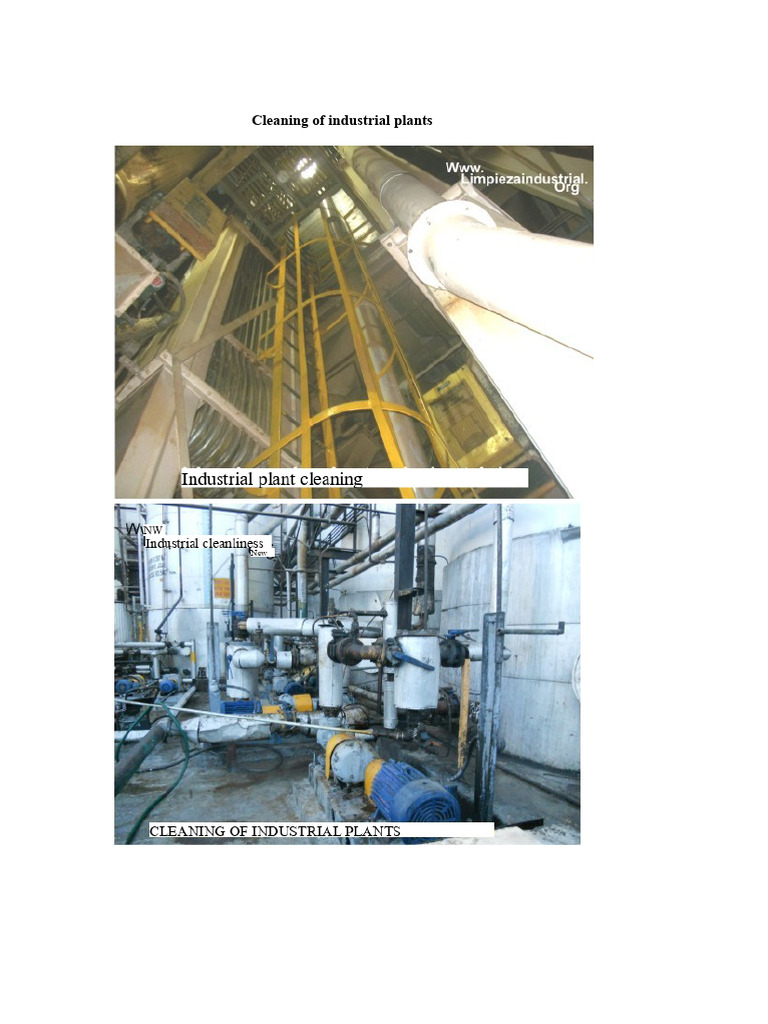 Industrial Plant Cleaning | PDF