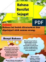 Bahasa Bersifat Sejagat