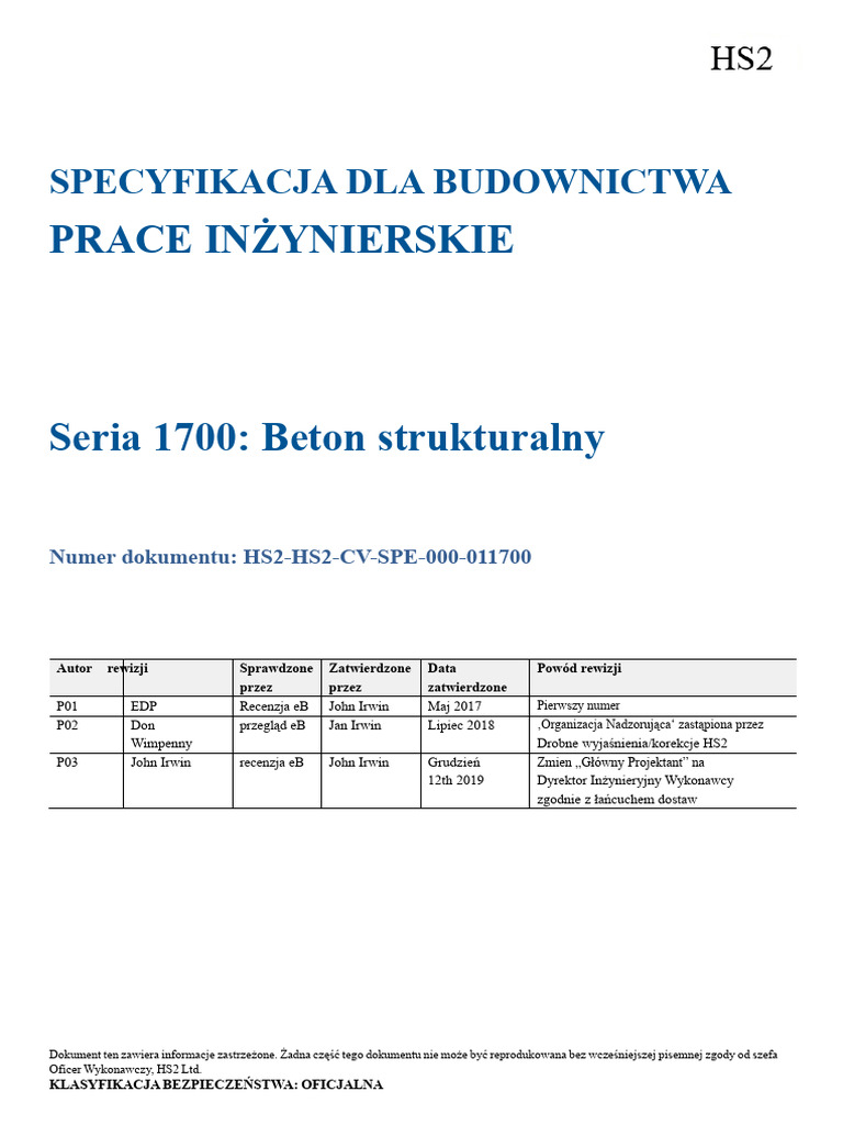 Hs2-Hs2-Cv-Spe-000-011700 (P03) | PDF