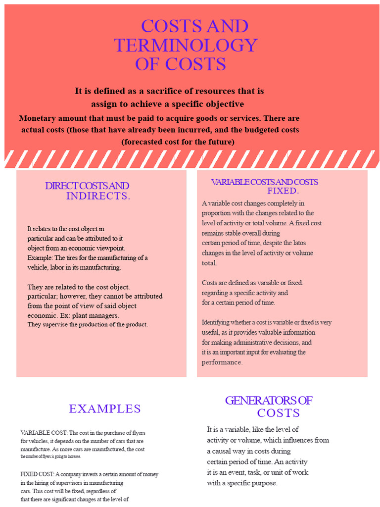 Understanding Costs: Variable vs Fixed | PDF | Inventory | Cost