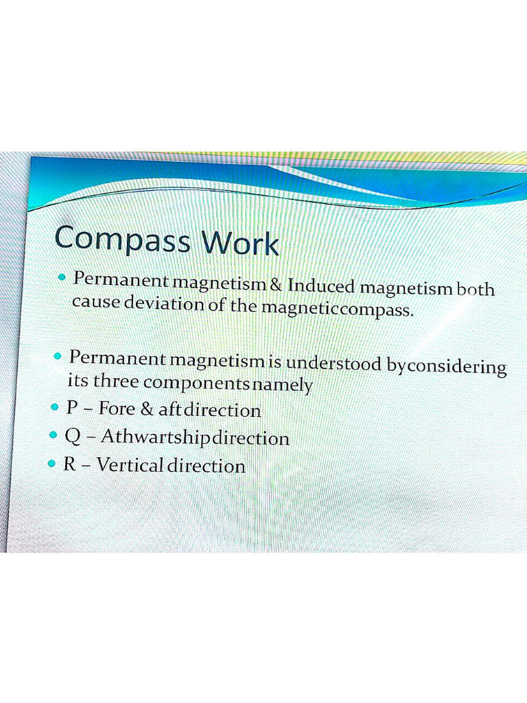 Magnetic Compass 1 | PDF