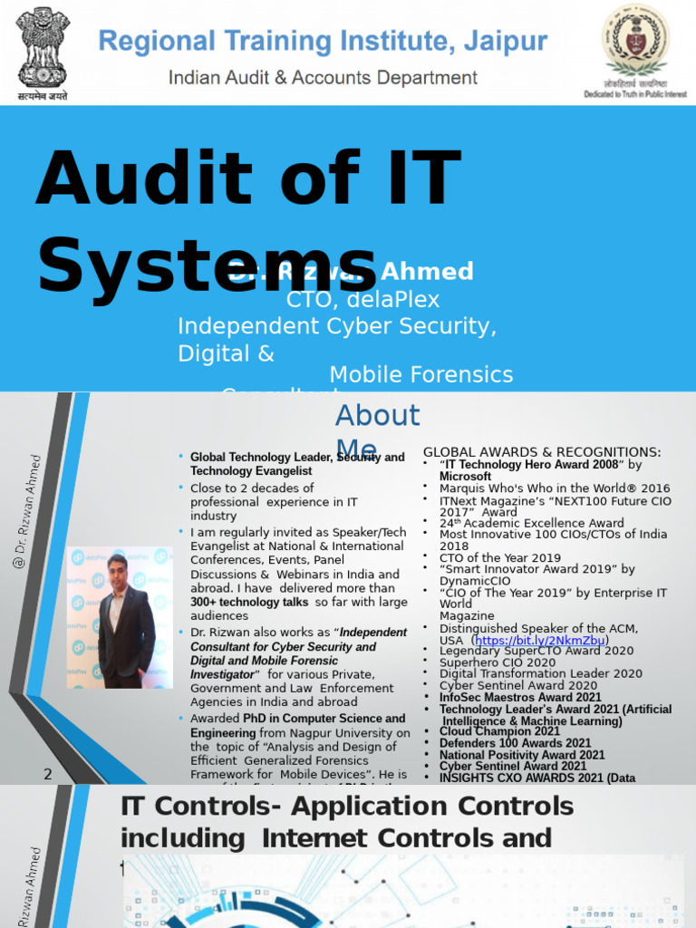 Dr. Rizwan Ahmed: Cybersecurity Expert | PDF | Computer Security | Security