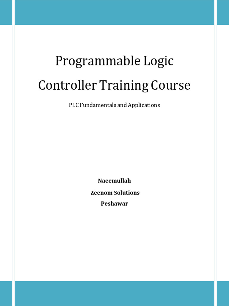 PLC Training Course Overview | PDF | Switch | Relay