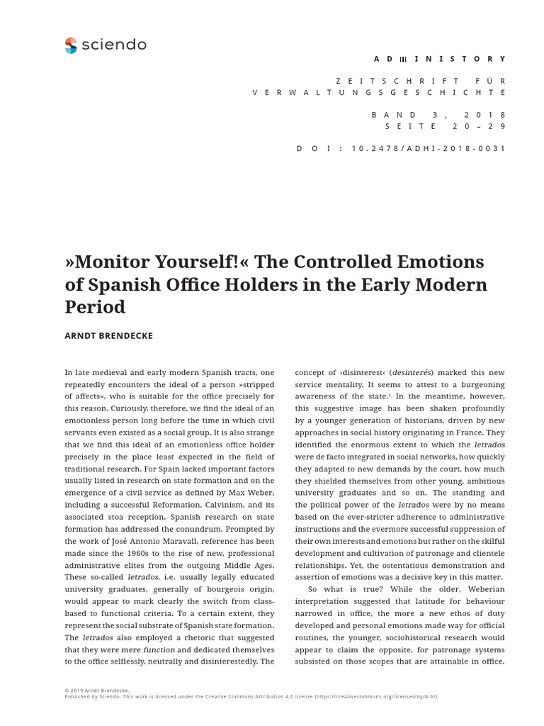 Monitor Yourself The Controlled Emotion | PDF | Emotions