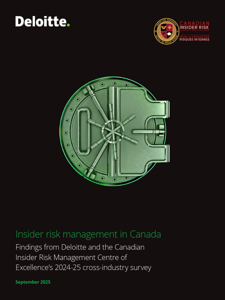 Canadian Insider Risk Management Insights | PDF | Computer Security ...