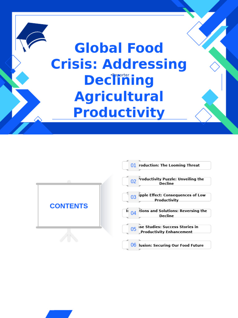 Declining Agricultural Production | PDF | Agriculture | Food Security