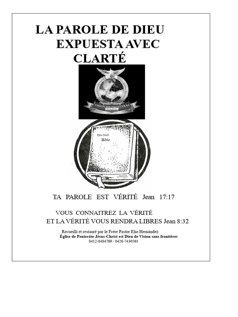 La Vérité sur le Salut en Christ | PDF | Baptisme | Jésus