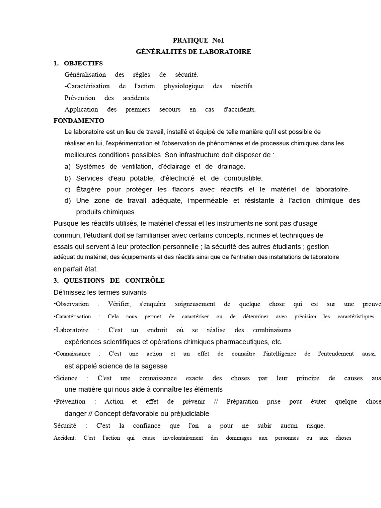 Pratiques Et Rapports de Chimie | PDF | La combustion | Combustible