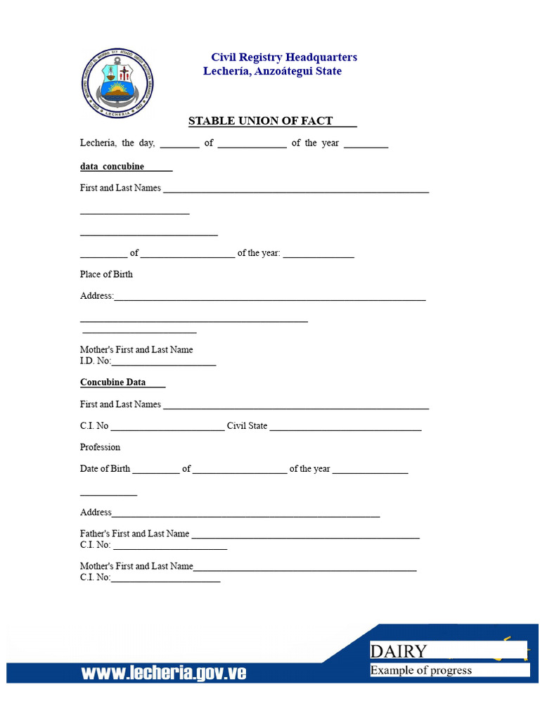 Stable Union Registration Requirements | PDF | Identity Document ...