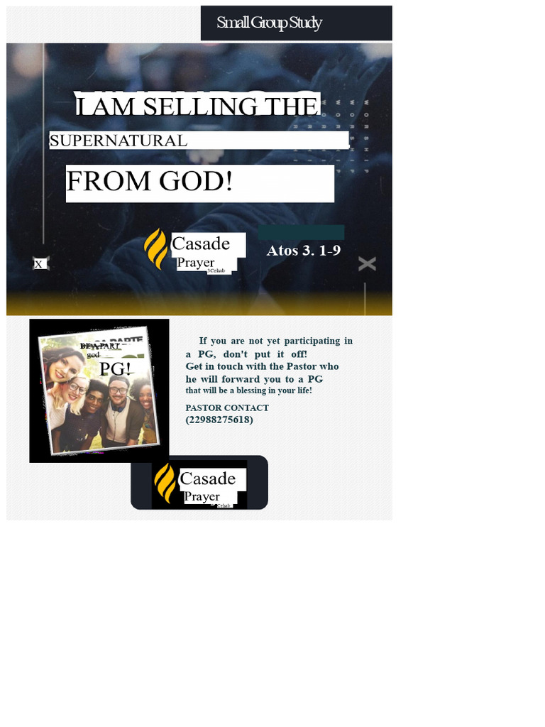 Living The Supernatural of God | PDF | Jesus | God
