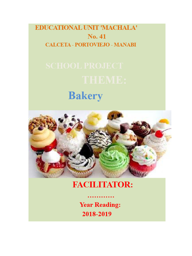 Bakery Project | PDF | Foods