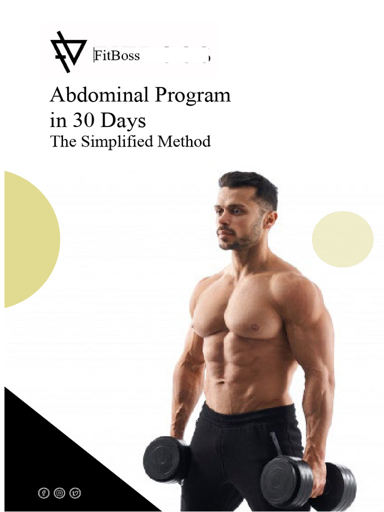 30-Day Abdominal Fitness Program | PDF | Dieting | Foods