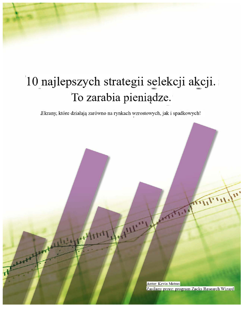 Strategie Zacks - Filtratory | PDF
