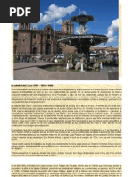 La Catedral Del Cuzco