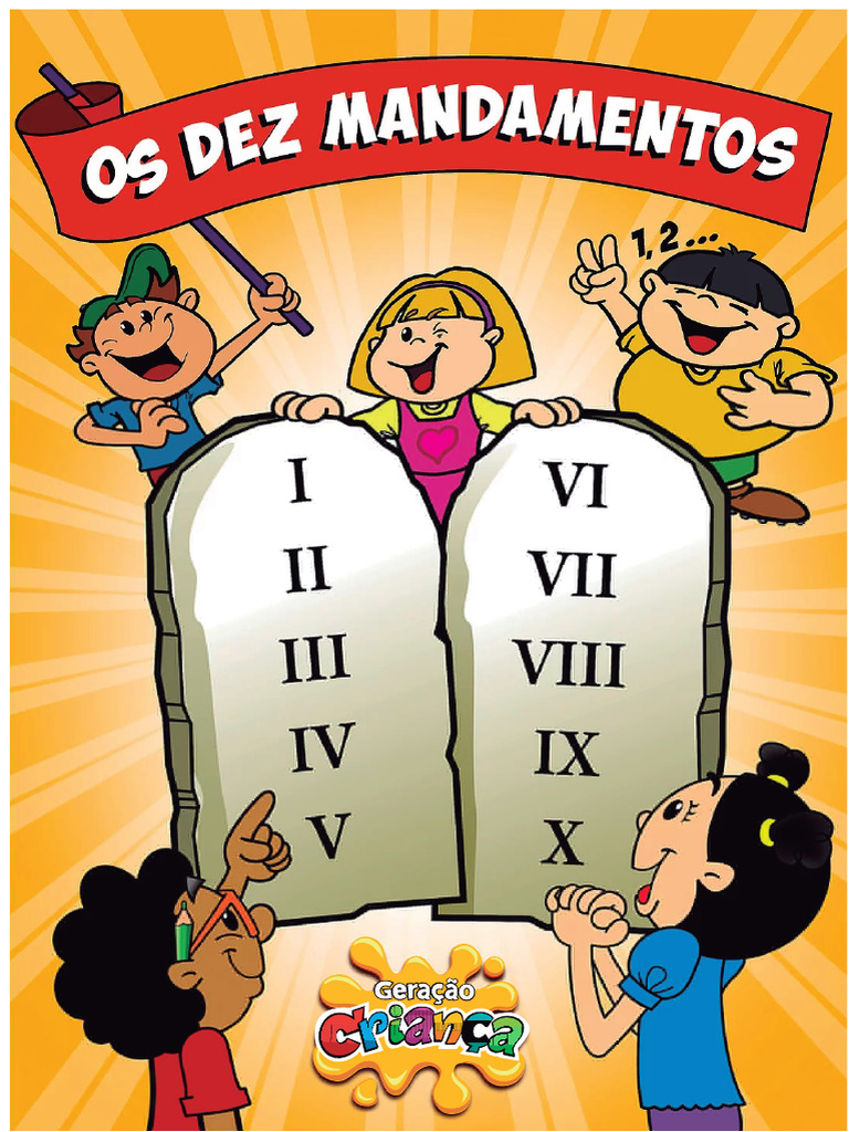Bible Lessons: The 10 Commandments for Kids | PDF | Ten Commandments ...