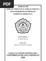 Download Akhlak Terpuji Dan Akhlak Tercela Dalam Hubungan Dengan Kehidupan Berbangsa 1 by Yenkz Novl SN92238045 doc pdf