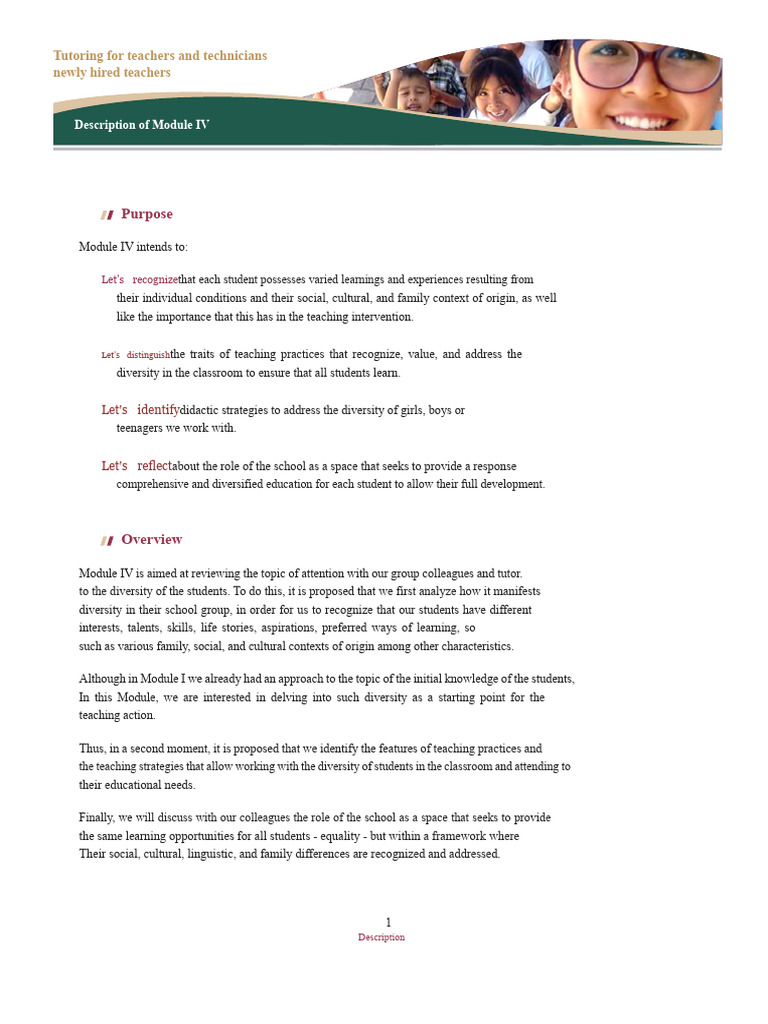 Eb M4 Description Tutorial 2021 | PDF | Teachers | Intelligence