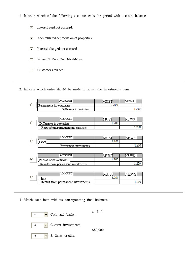 TP4 Basic Accounting | PDF | Debits And Credits | Equity (Finance)