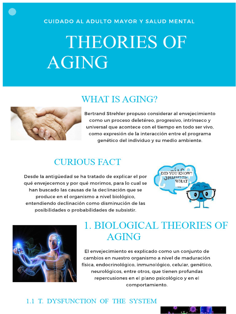 Theories of Aging: Biological, Psychological, Sociological | PDF