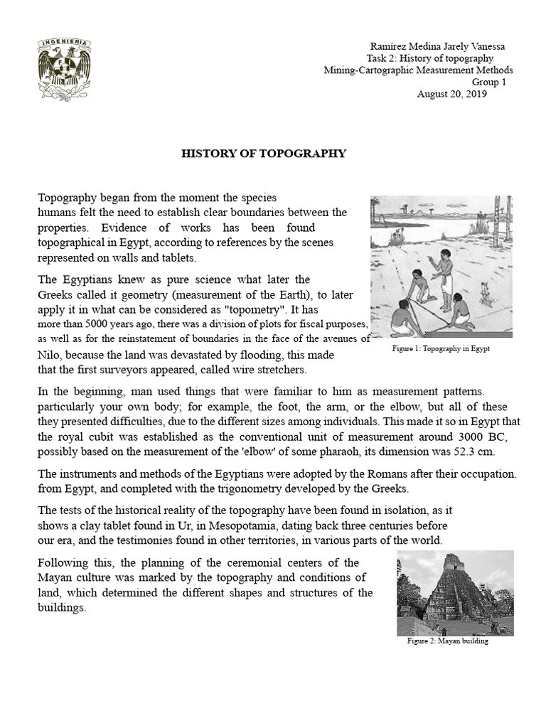 Evolution of Topography Through Ages | PDF | Surveying | Topography