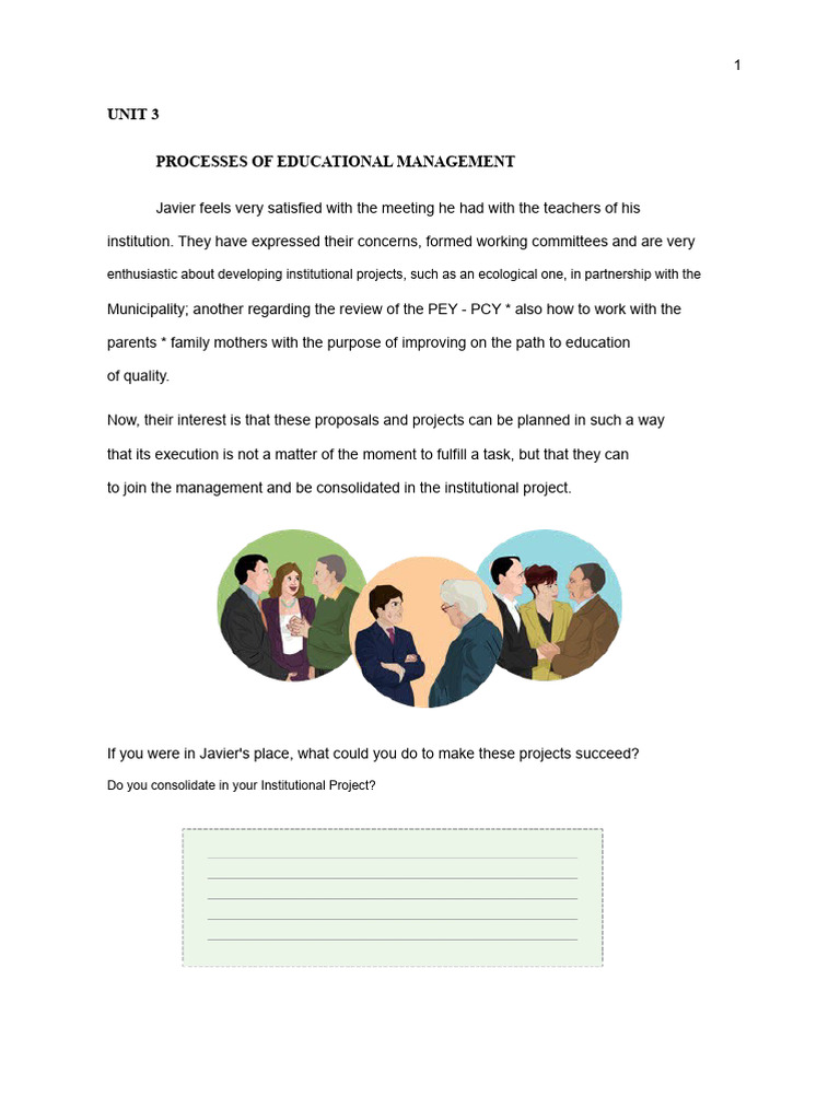 Educational Management Processes Explained | PDF | Evaluation | Planning